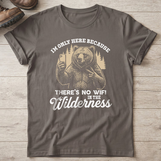 No Wifi In The Wilderness T-Shirt