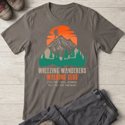 Wheezing Wanderers Walking Club T-Shirt