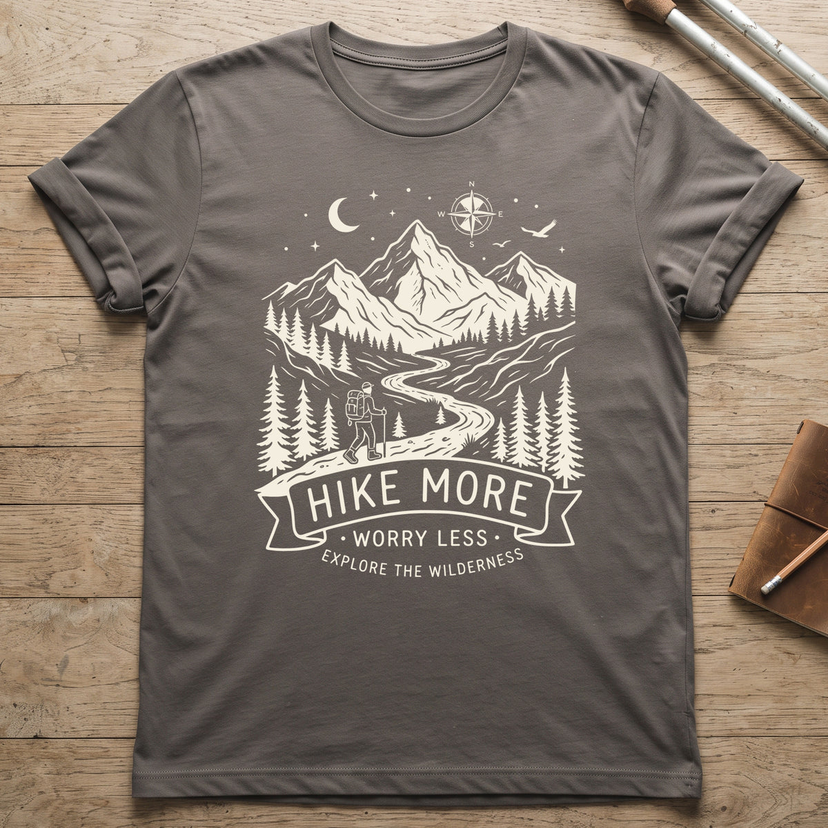 Hike More Worry Less T-Shirt