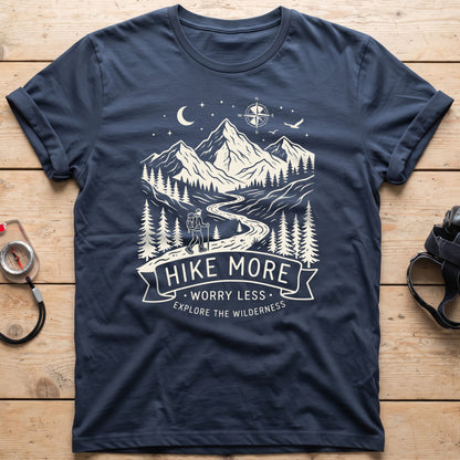 Hike More Worry Less T-Shirt