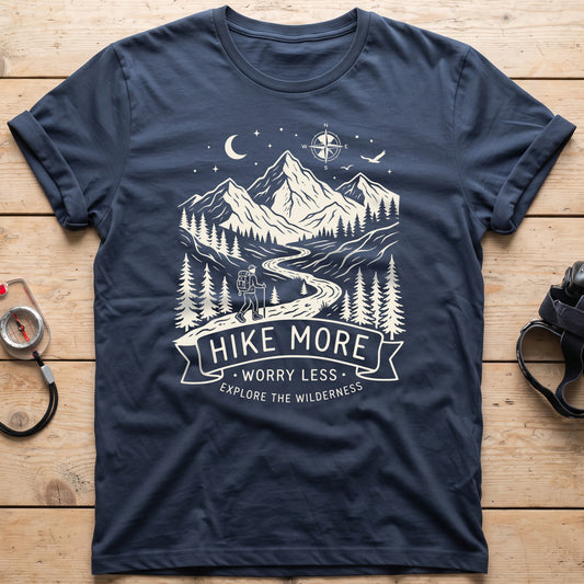 Hike More Worry Less T-Shirt