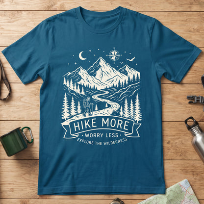 Hike More Worry Less T-Shirt