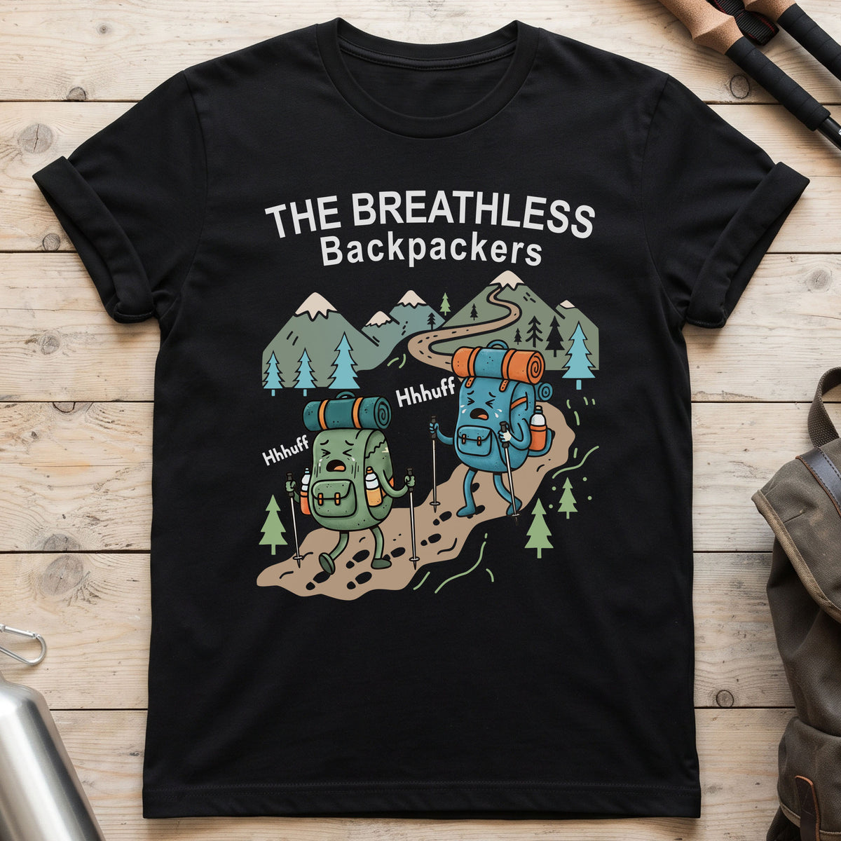 The Breathless Backpackers T-Shirt