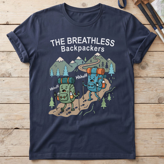 The Breathless Backpackers T-Shirt
