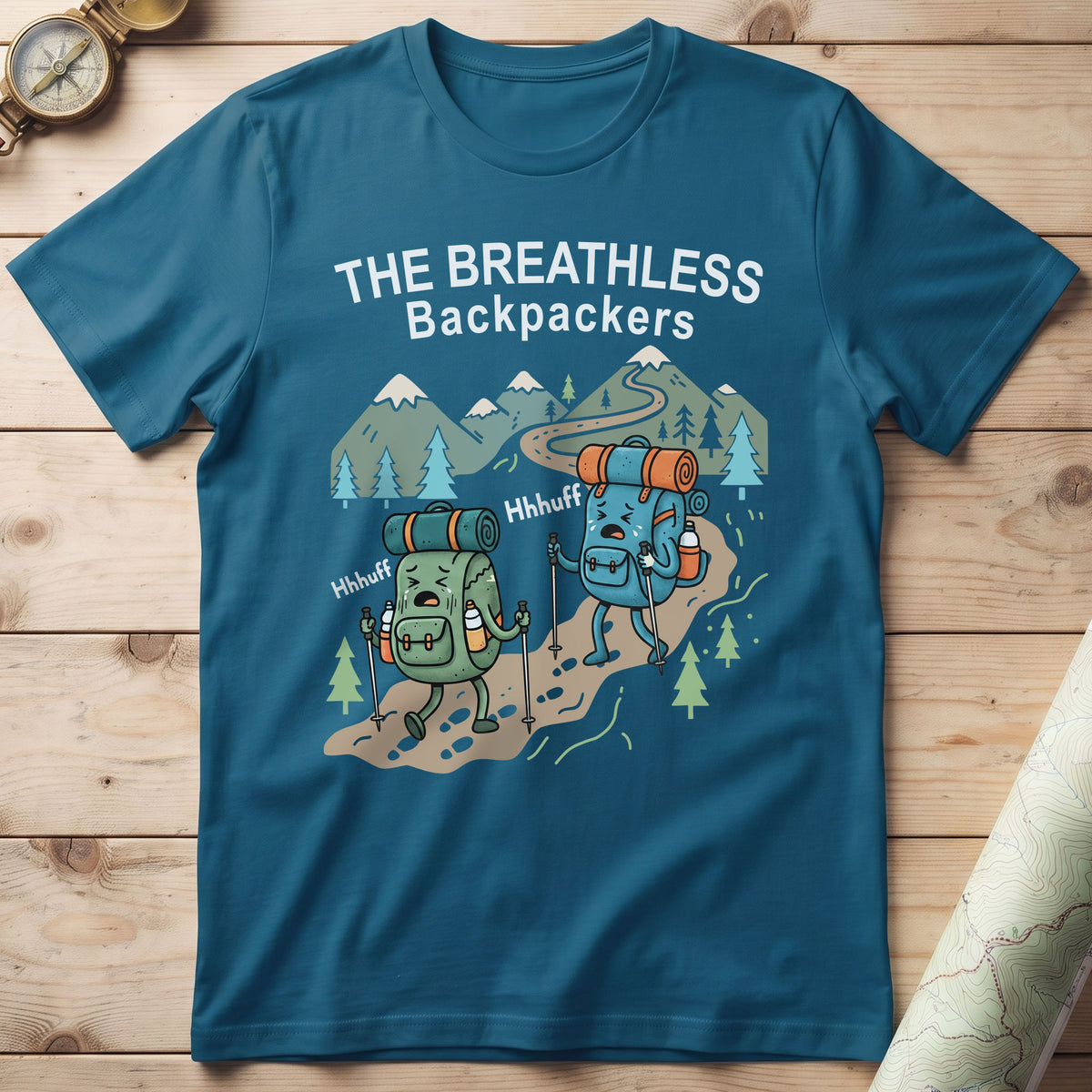 The Breathless Backpackers T-Shirt