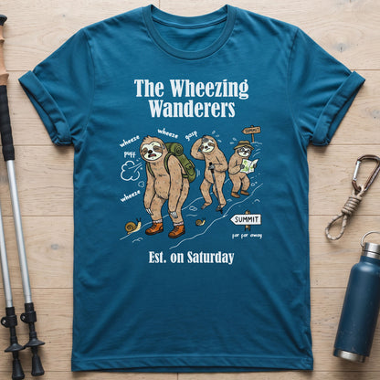 The Wheezing Wanderers Est on Saturday T-Shirt