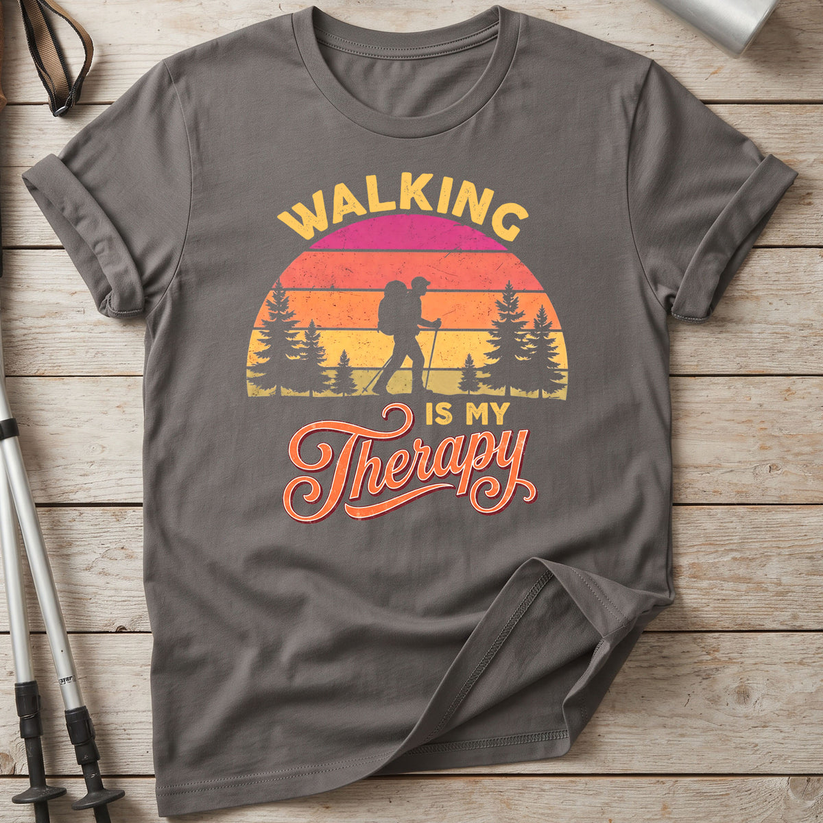 Walking Is My Therapy T-Shirt
