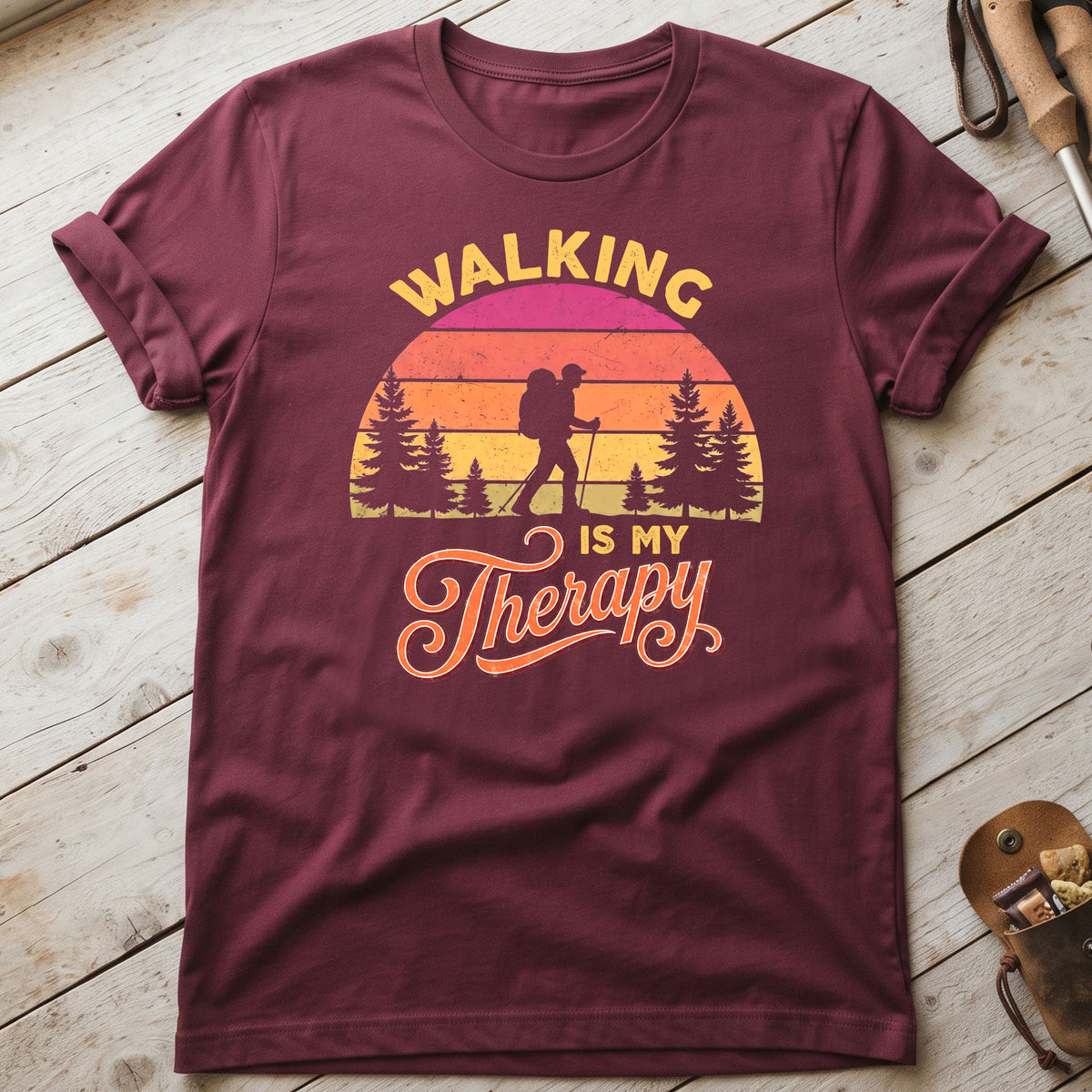 Walking Is My Therapy T-Shirt