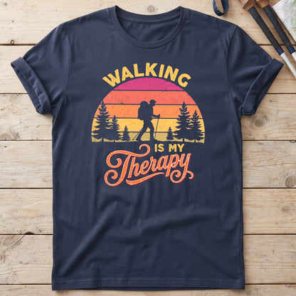 Walking Is My Therapy T-Shirt