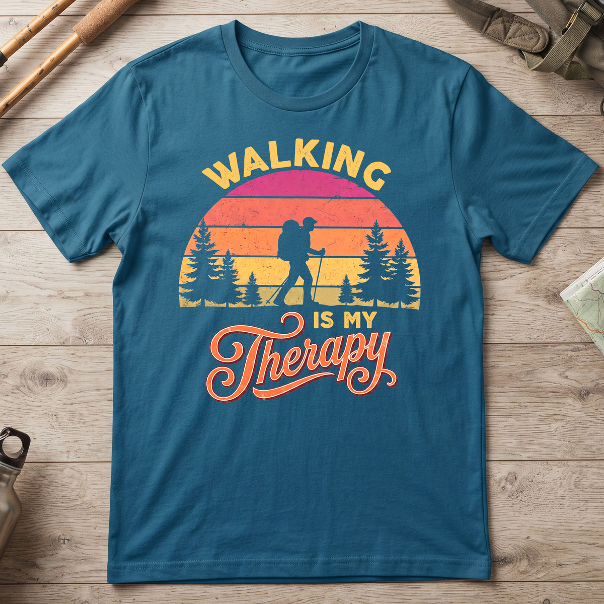 Walking Is My Therapy T-Shirt