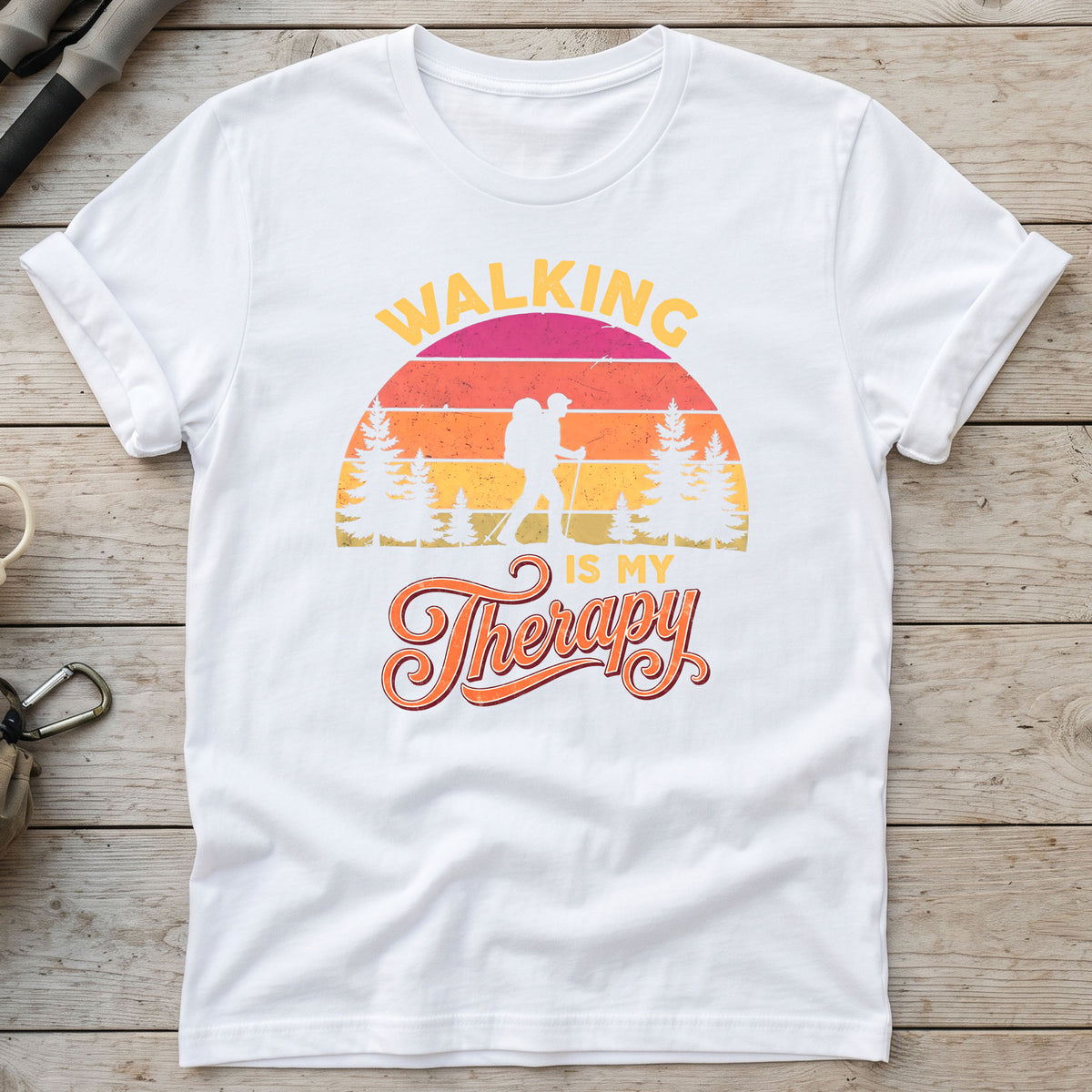 Walking Is My Therapy T-Shirt