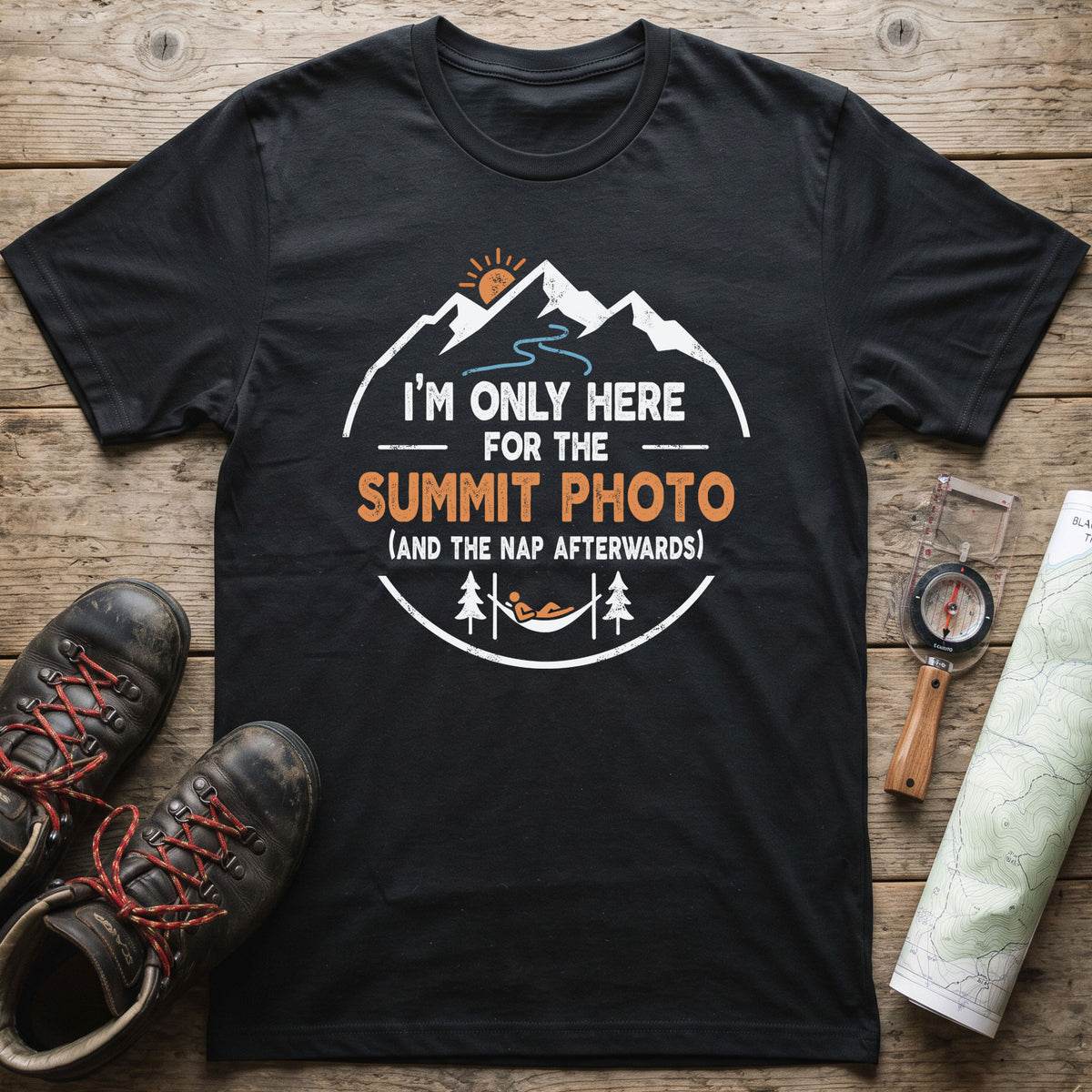 I'm Only Here For The Summit Photo T-Shirt