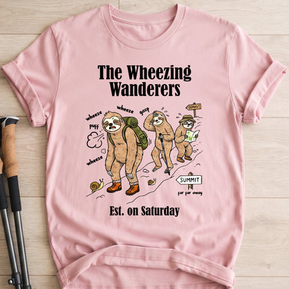 The Wheezing Wanderers Est on Saturday T-Shirt