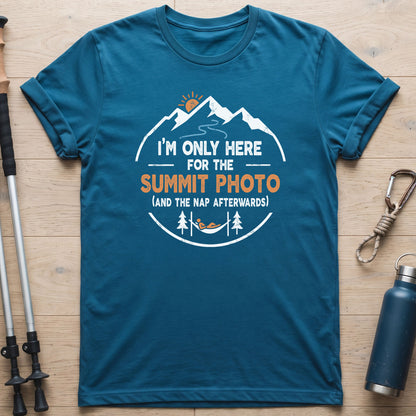 I'm Only Here For The Summit Photo T-Shirt