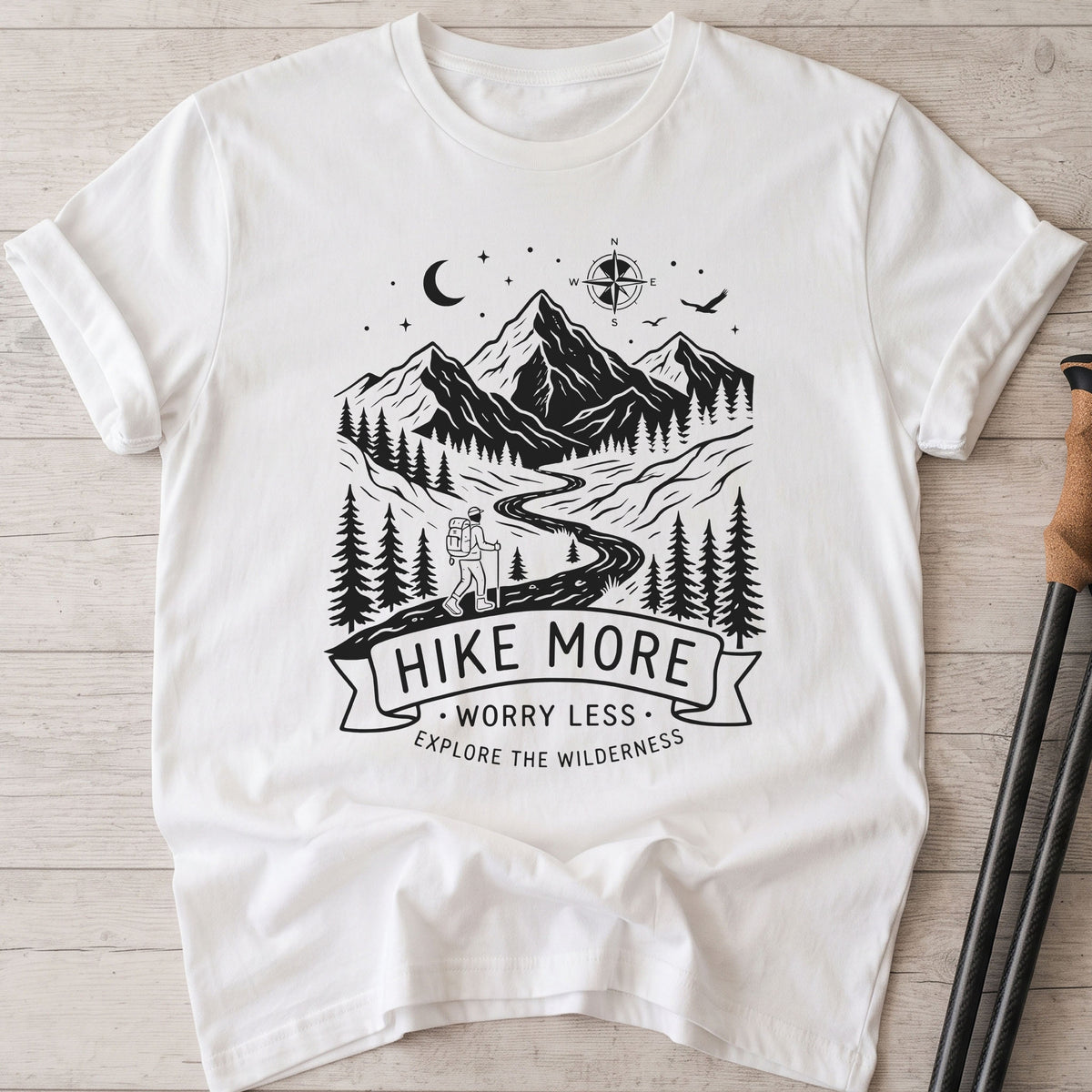 Hike More Worry Less T-Shirt