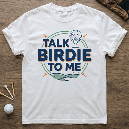 Talk Birdie To Me Golf T-Shirt