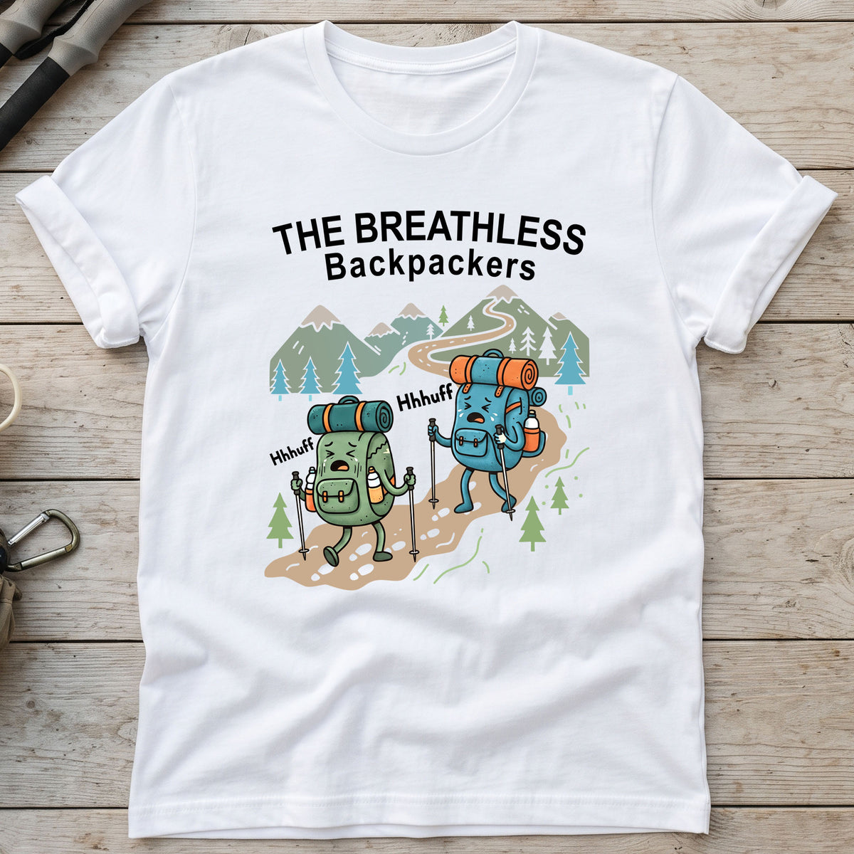 The Breathless Backpackers T-Shirt