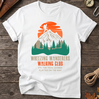Wheezing Wanderers Walking Club T-Shirt